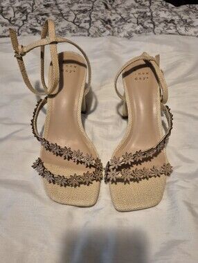 Floral heels